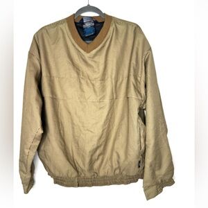 Sunderland Of Scotland Mens Weatherbeater V Neck Rain Golf Pullover Sz S Outdoor